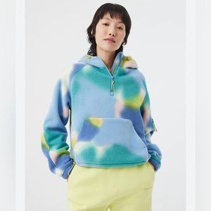 Outdoor Voices Multi Color Primo Fleece Hoodie S // donating at end of week!